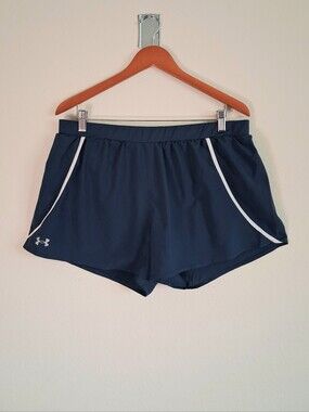 Under Armour Women's Navy Performance Running Shorts